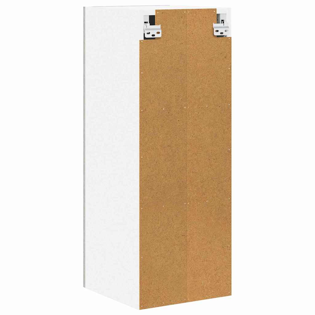 Hängeschrank Riga 2 pcs Betongrau und Weiß 30 x 31 x 80 cm